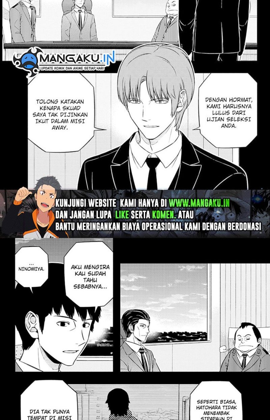 Manga World Trigger Chapter 236 gambar 2