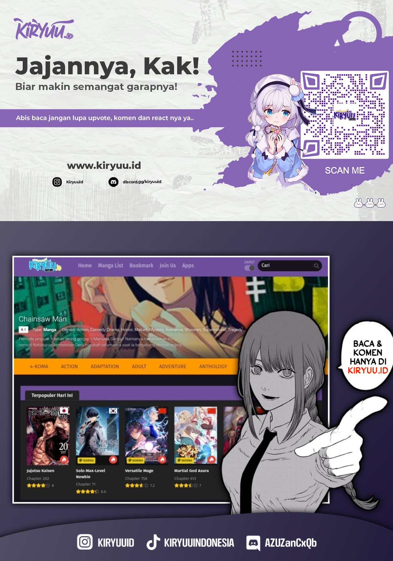 Chichi wa Eiyuu, Haha wa Seirei, Musume no Watashi wa Tenseisha Chapter 50.1 - Halaman 31