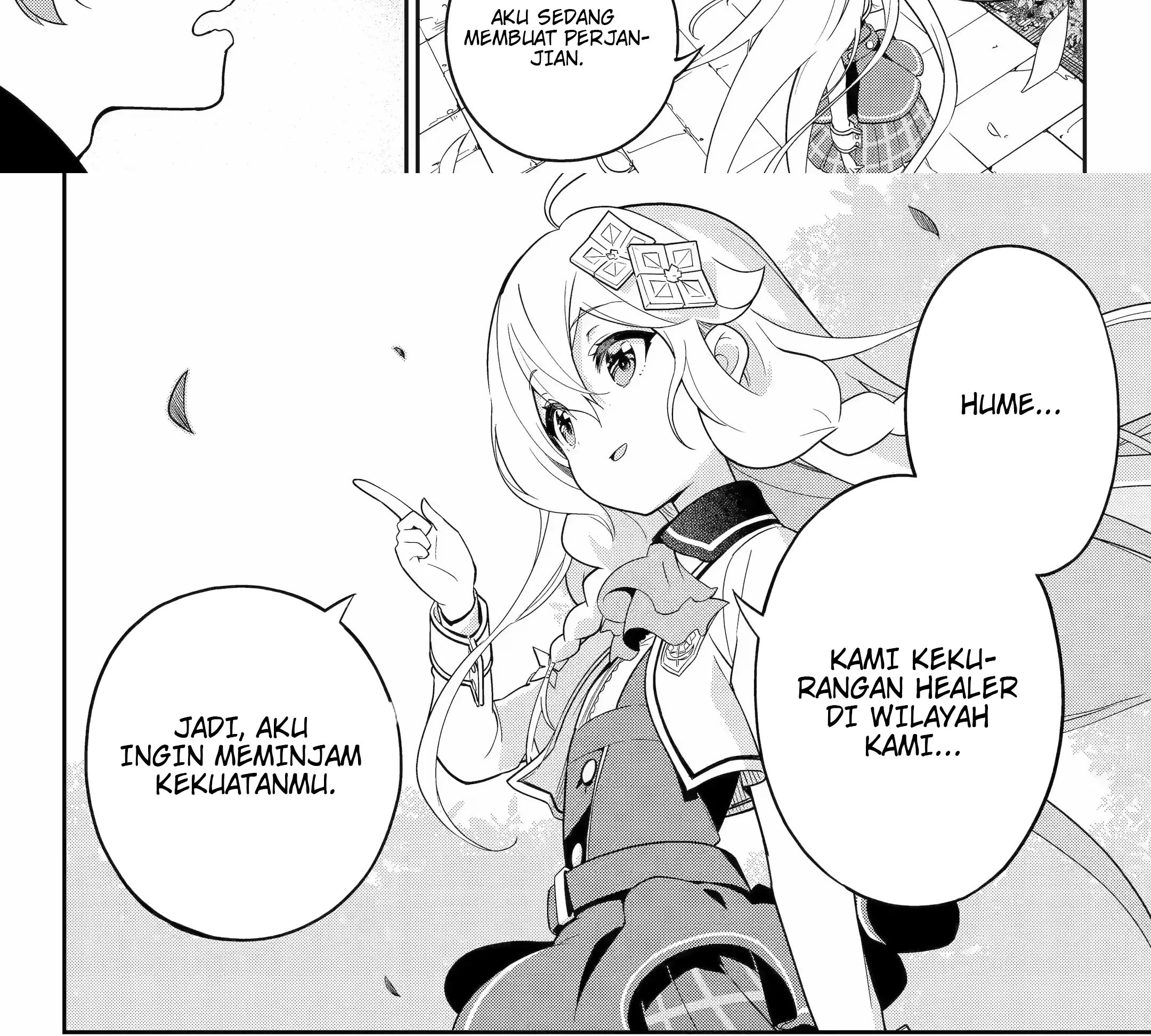 Chichi wa Eiyuu, Haha wa Seirei, Musume no Watashi wa Tenseisha Chapter 50.1 - Halaman 6