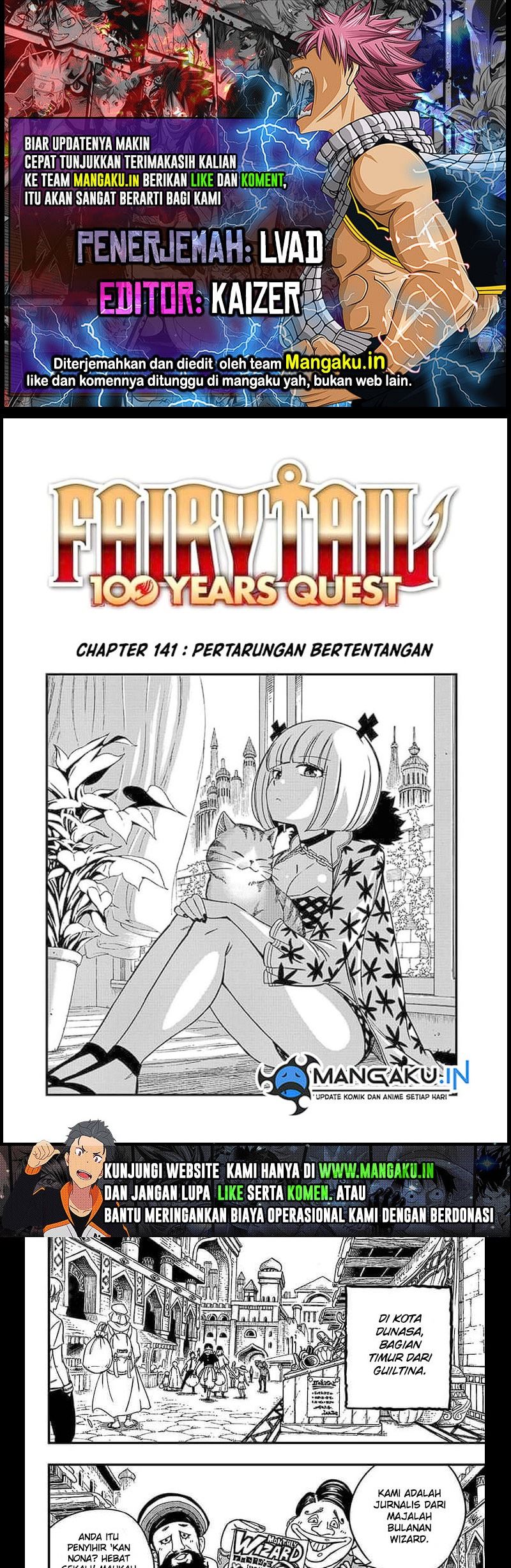 Komik Fairy Tail: 100 Years Quest Chapter 141 gambar 1