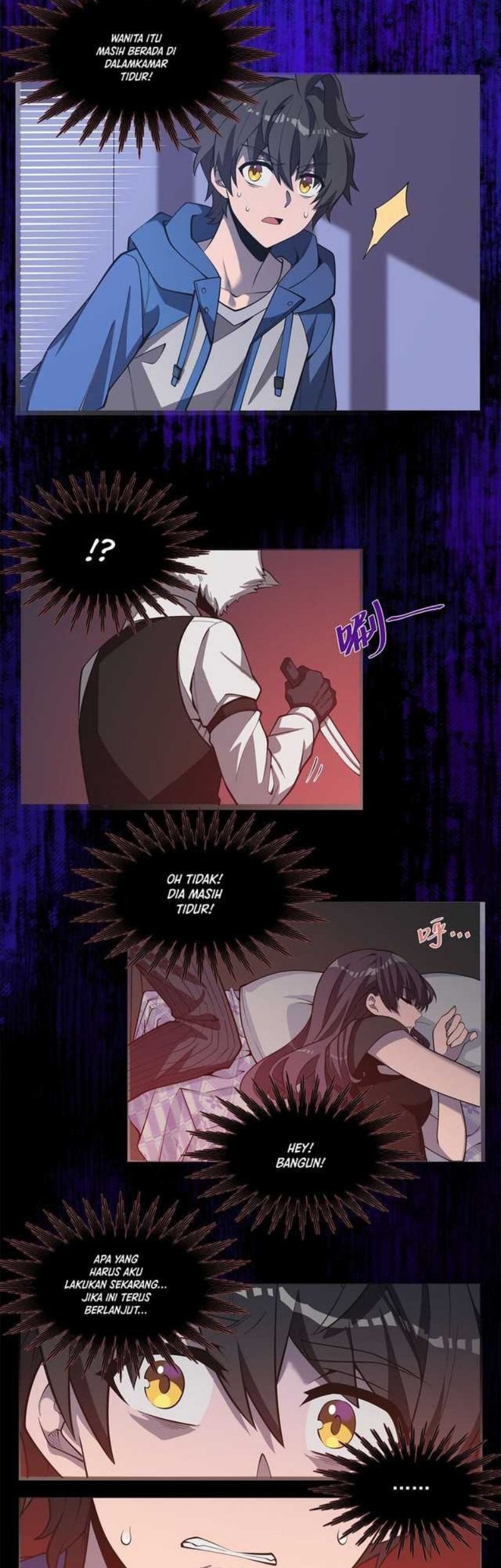 Manhua Become a Witch in a World Full of Ghost Stories Chapter 04 gambar 2