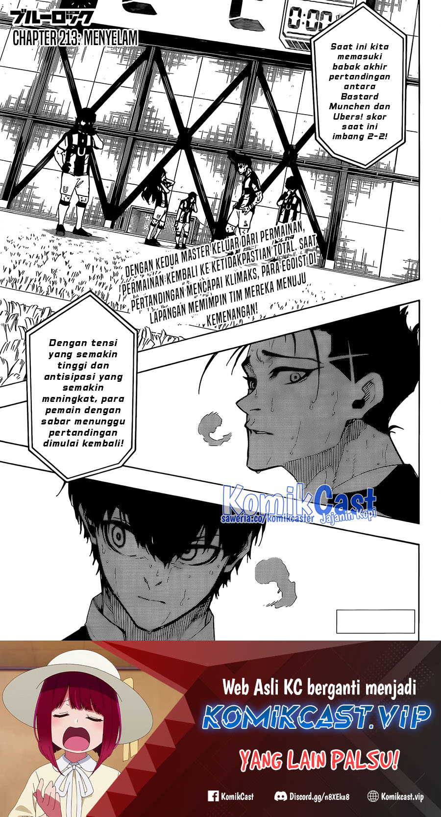 Blue Lock Chapter 231 - Halaman 2