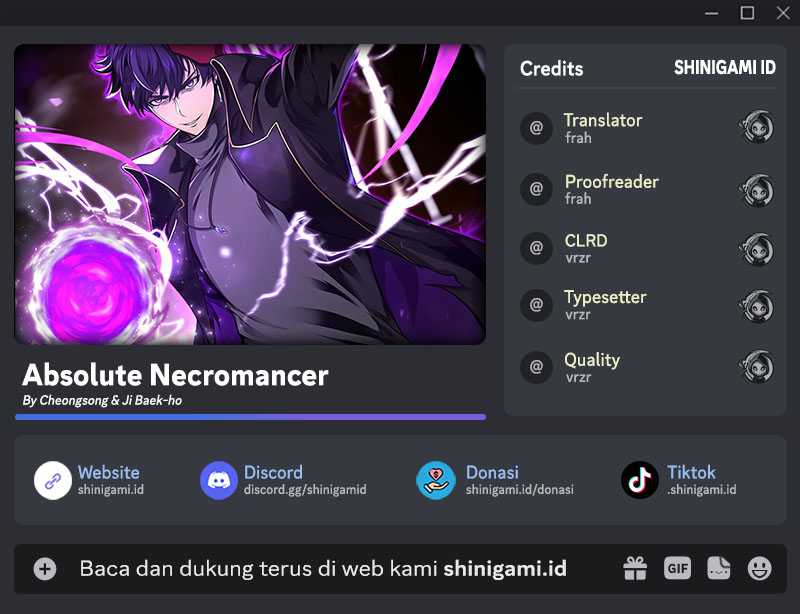 Komik Absolute Necromancer Chapter 30 gambar 1