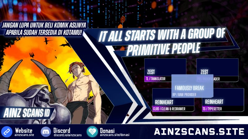 Komik It All Starts With A Group Of Primitive People Chapter 39 gambar 1