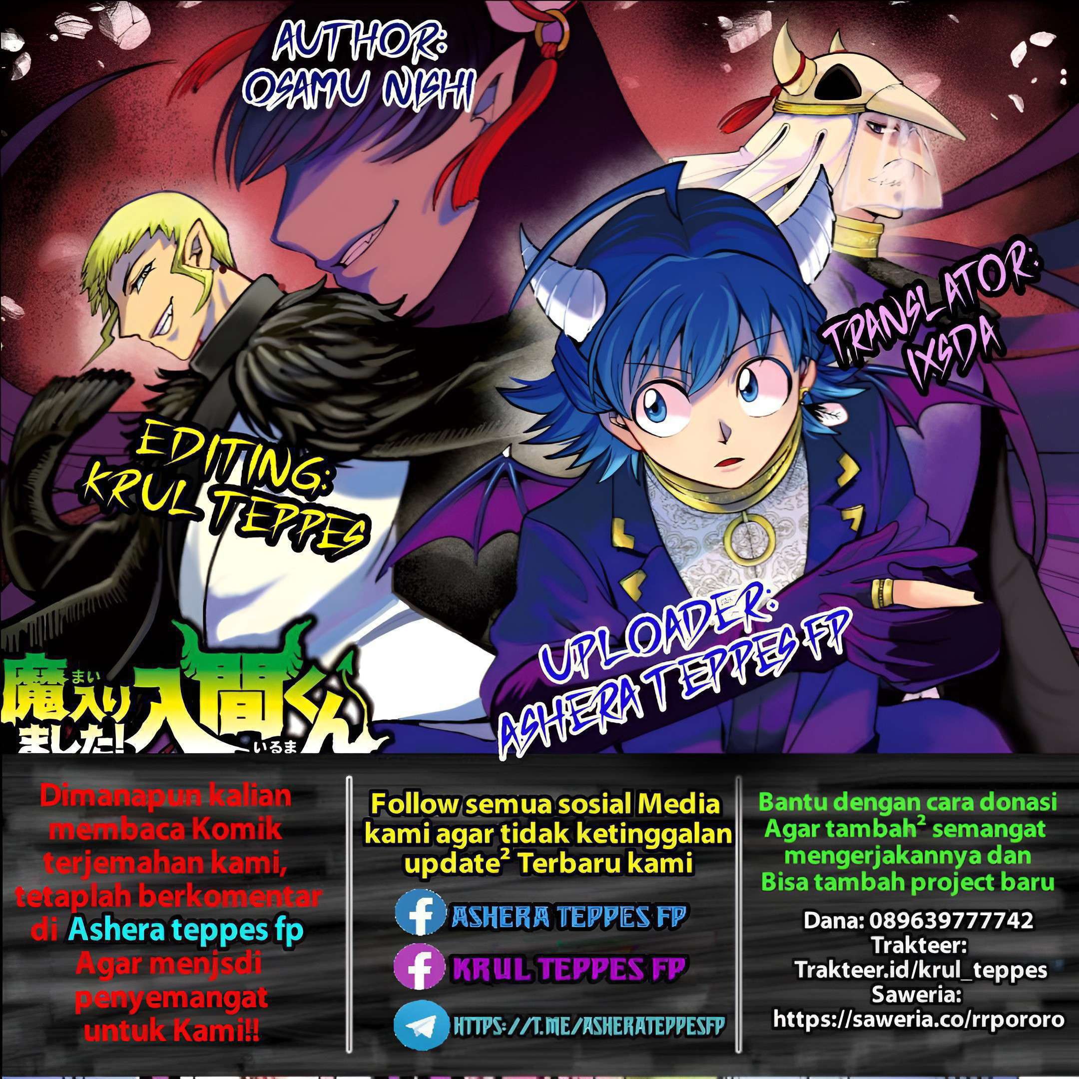 Komik Mairimashita! Iruma-kun Chapter 314 gambar 1