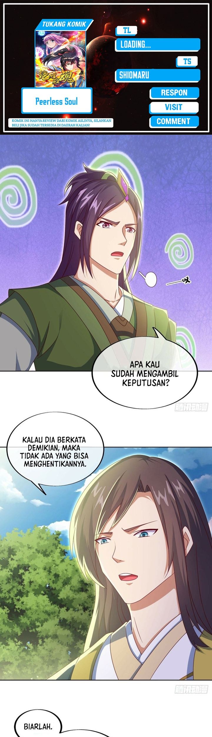 Komik Peerless Soul Chapter 532 gambar 1
