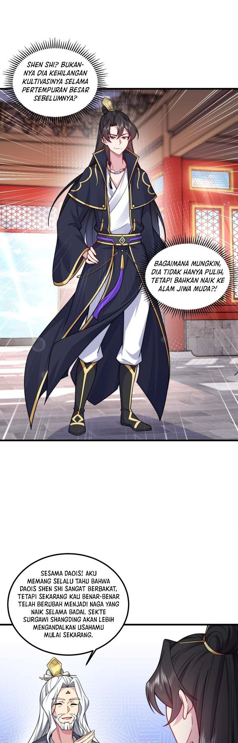 Manhua I, The Invincible Villain Master With My Apprentices Chapter 73 gambar 2