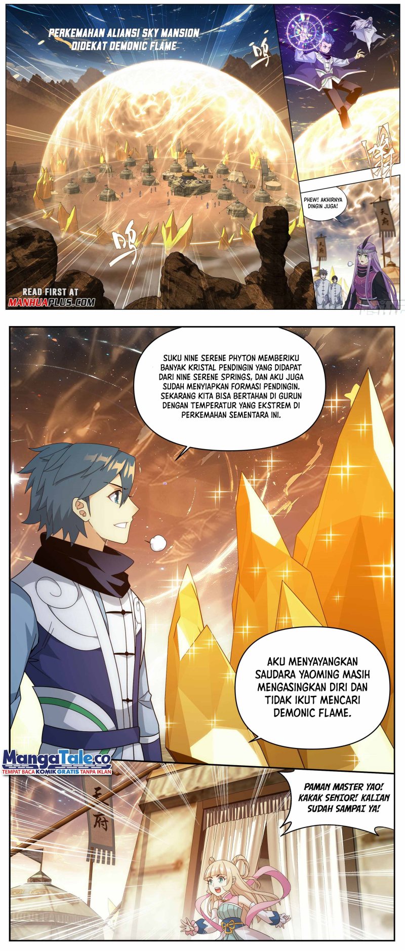 Battle Through the Heavens Chapter 415 - Halaman 8