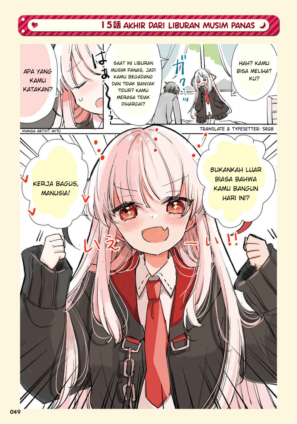 Komik The Grim Reaper Falls in Love With a Human Chapter 15 gambar 1