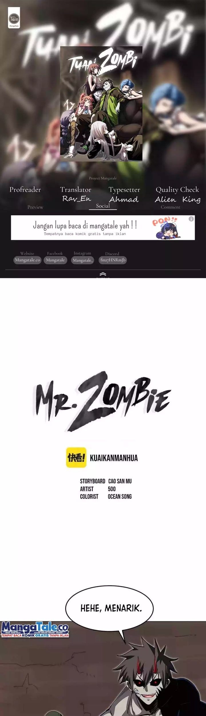 Komik Mr. Zombie Chapter 50 gambar 1