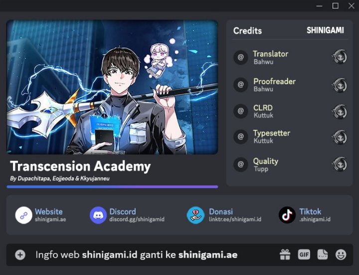 Komik Transcension Academy Chapter 75 gambar 1