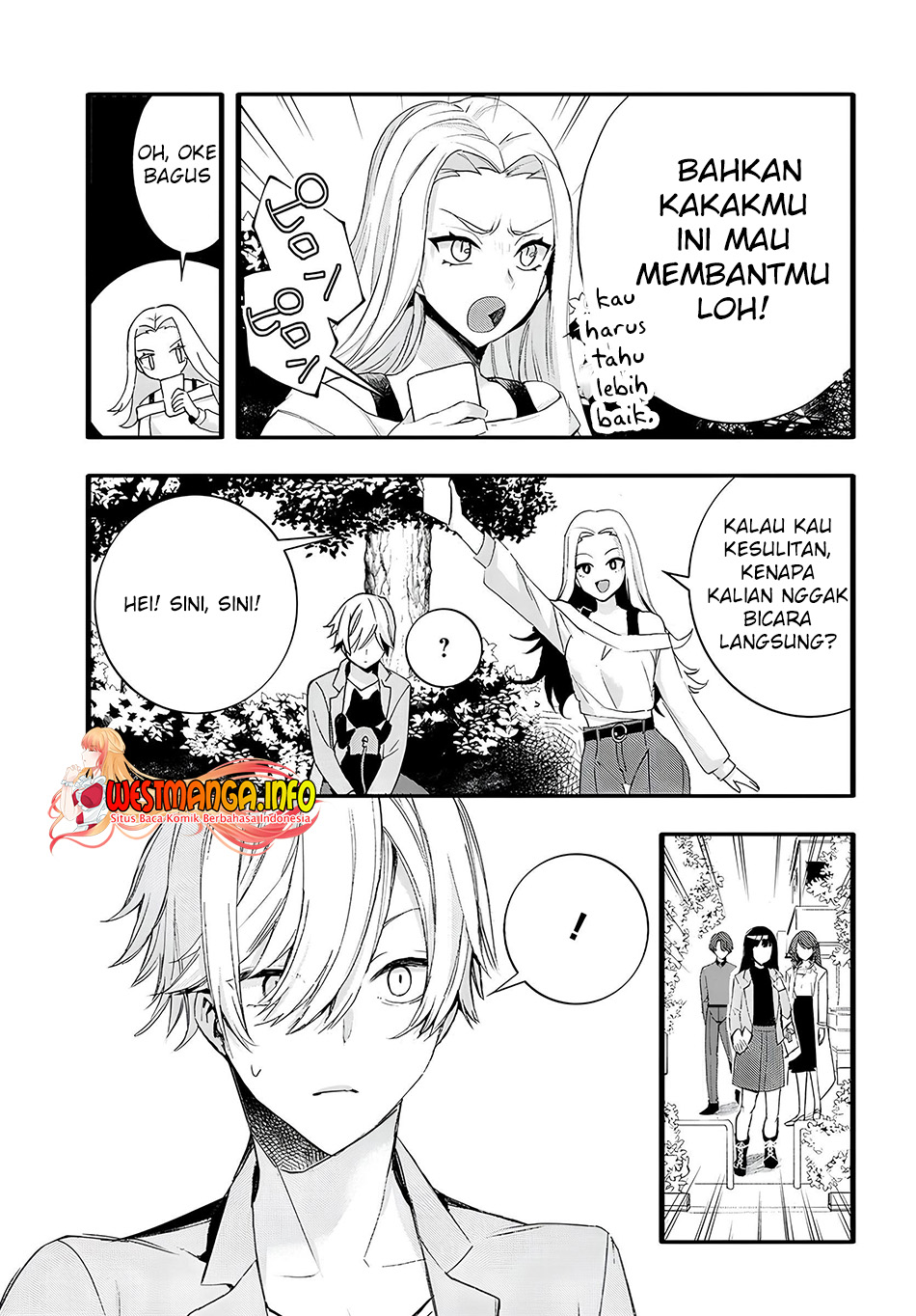 Chiteki de Cool na Kouhai Bijo, Ore no Kai Neko ni naru Chapter 21 - Halaman 7