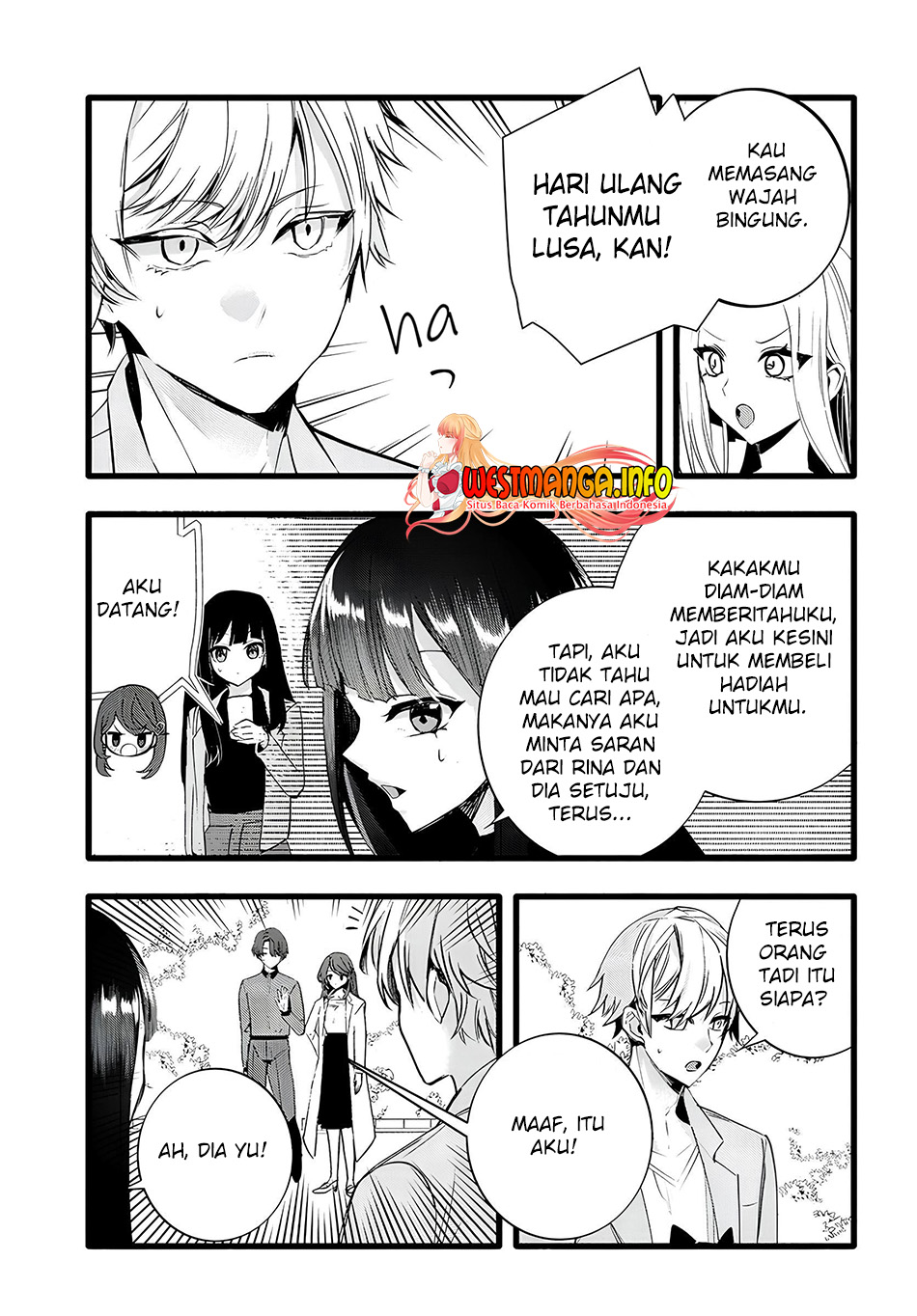 Chiteki de Cool na Kouhai Bijo, Ore no Kai Neko ni naru Chapter 21 - Halaman 9