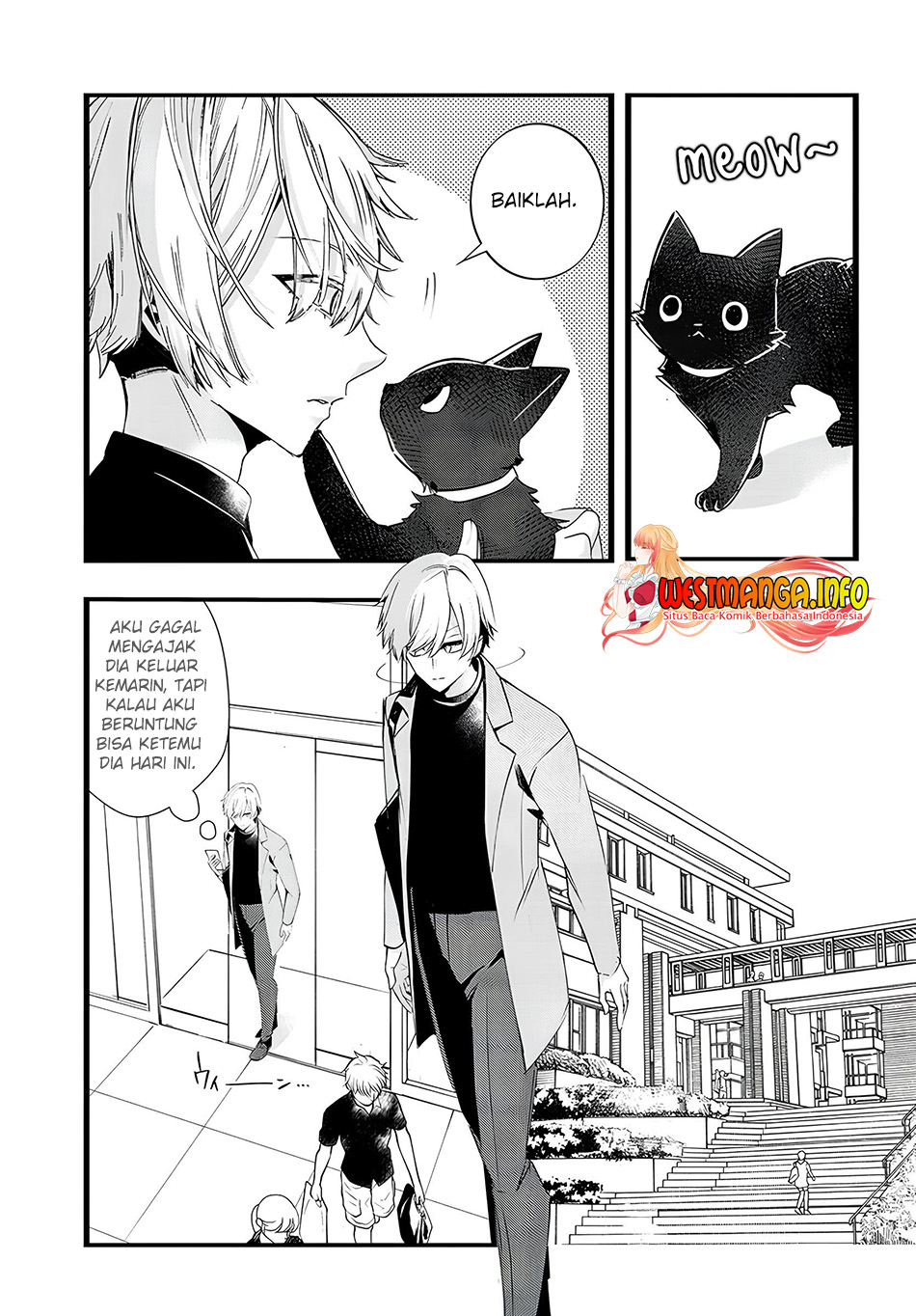 Chiteki de Cool na Kouhai Bijo, Ore no Kai Neko ni naru Chapter 20 - Halaman 2