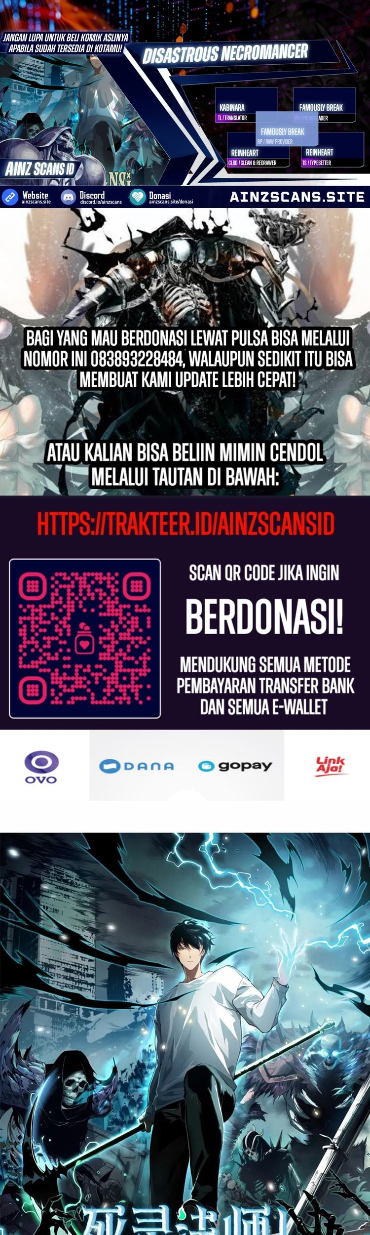 Komik Disastrous Necromancer Chapter 21 gambar 1