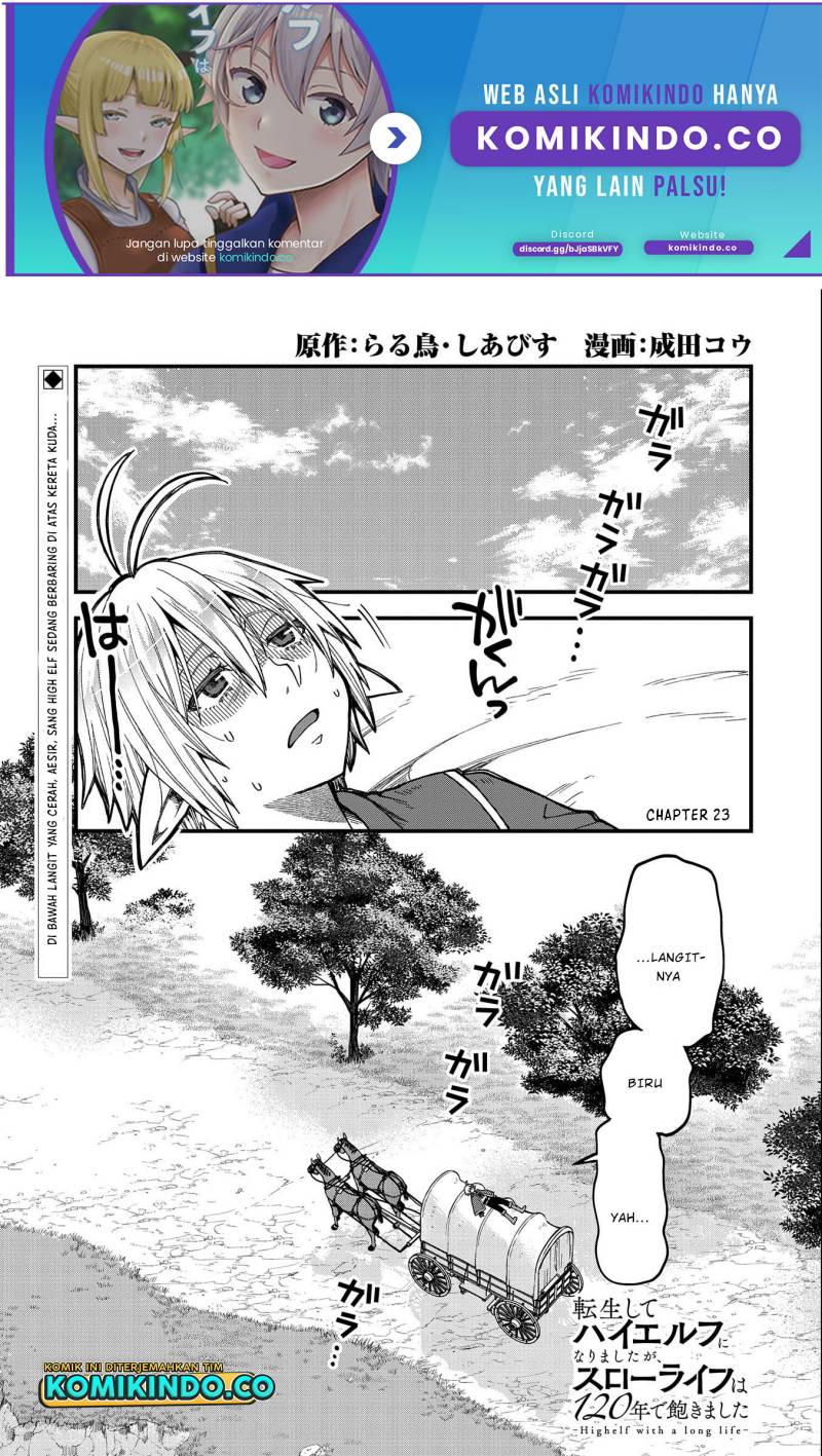 Manga Tensei Shite High Elf ni Narimashitaga, Slow Life wa 120-nen de Akimashita Chapter 23 gambar 2