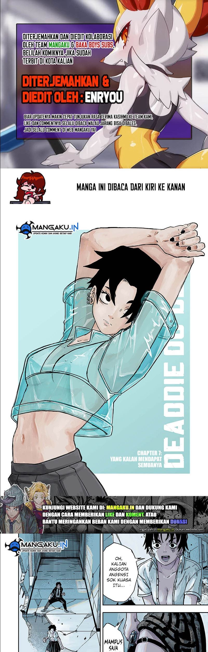 Komik Deaddie Du Dead Chapter 07 gambar 1
