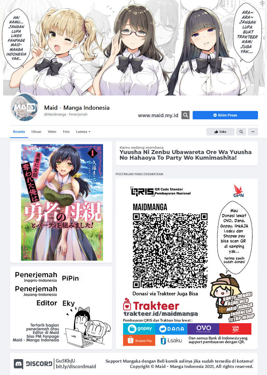 Manga Yuusha ni Zenbu Ubawareta Ore wa Yuusha no Hahaoya to Party wo Kumimashita! Chapter 08 gambar 2