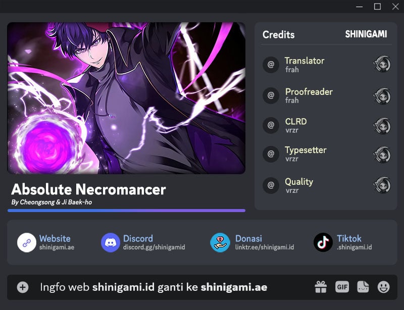 Komik Absolute Necromancer Chapter 32 gambar 1