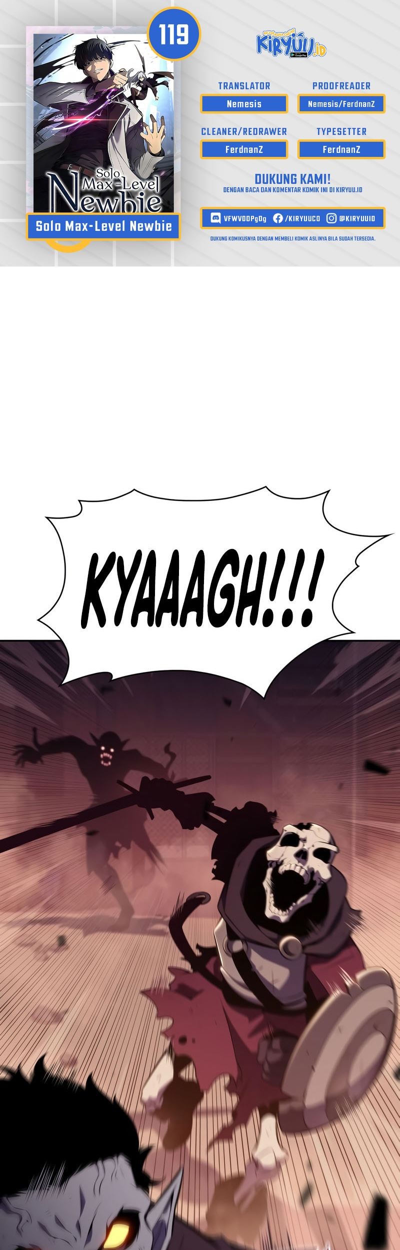 Komik Solo Max-Level Newbie Chapter 119 gambar 1