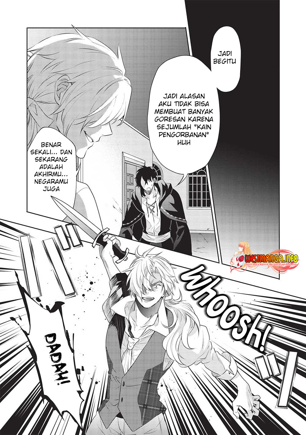 Manga Kuro no Kenja ha Kage wo Oru Chapter 15 gambar 2