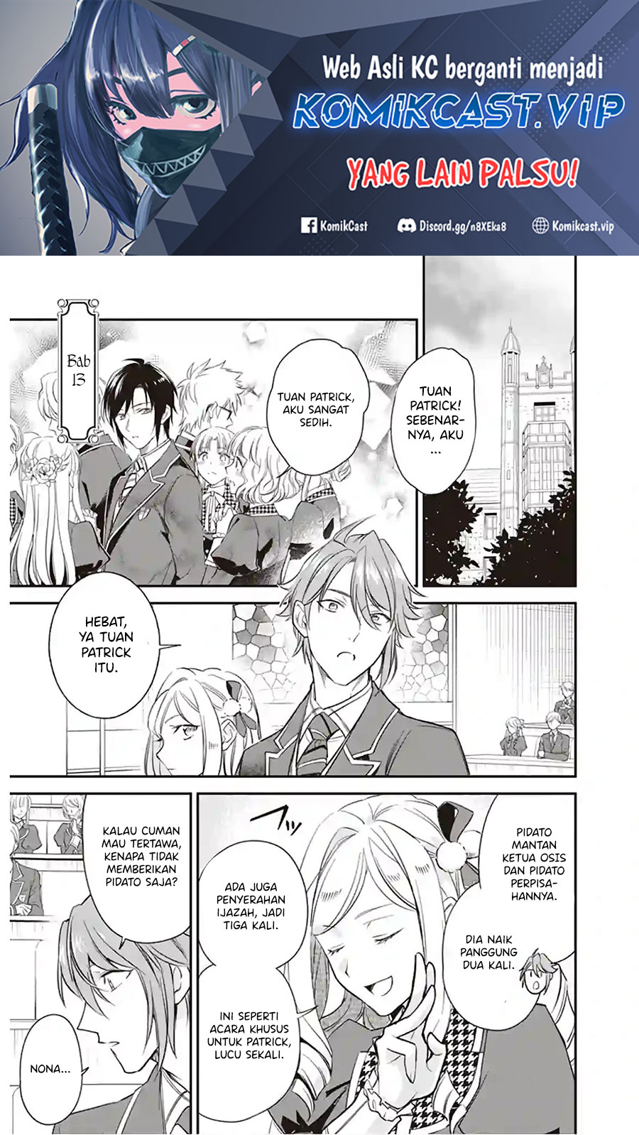 Manga Albert Ke no Reijou wa Botsuraku wo go Shomou desu Chapter 13 gambar 2