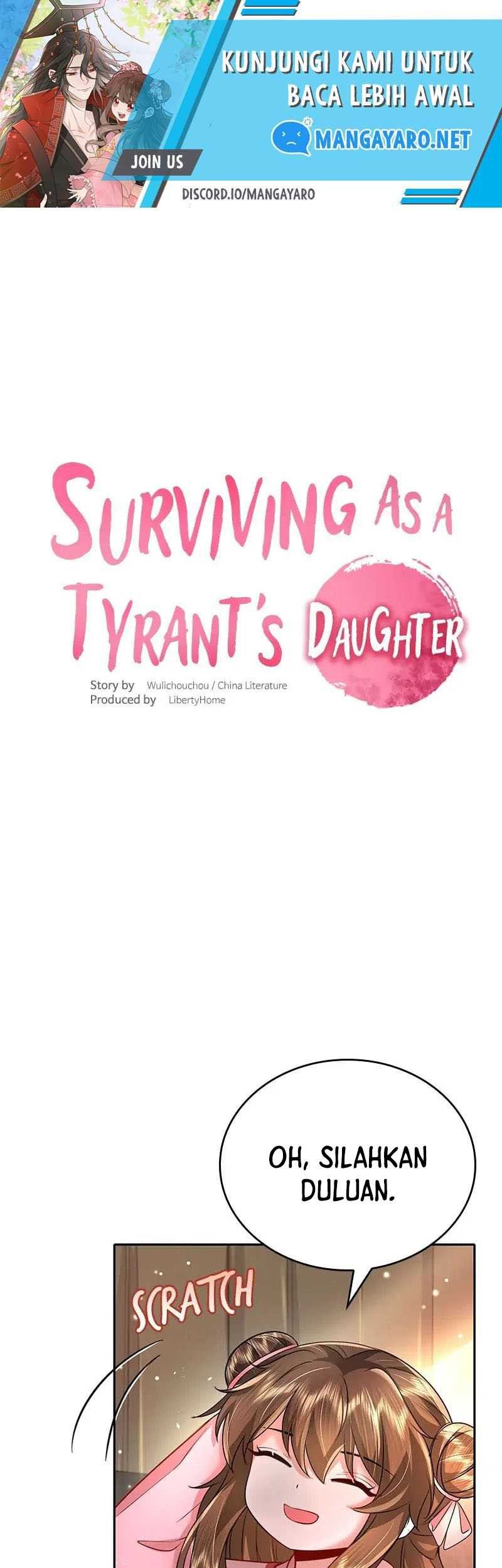 Manhua Surviving as a Tyrant’s Daughter Chapter 50 gambar 2