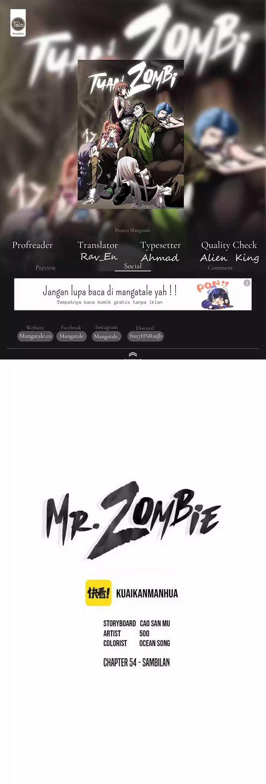 Komik Mr. Zombie Chapter 54 gambar 1