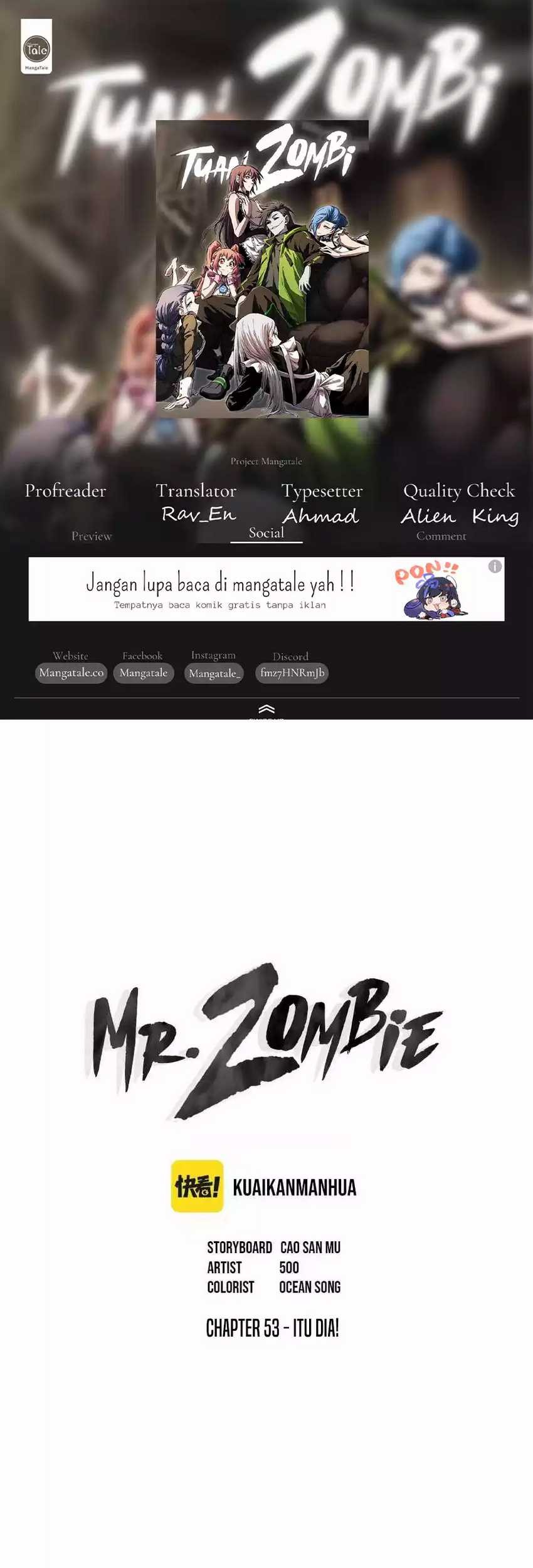 Komik Mr. Zombie Chapter 53 gambar 1