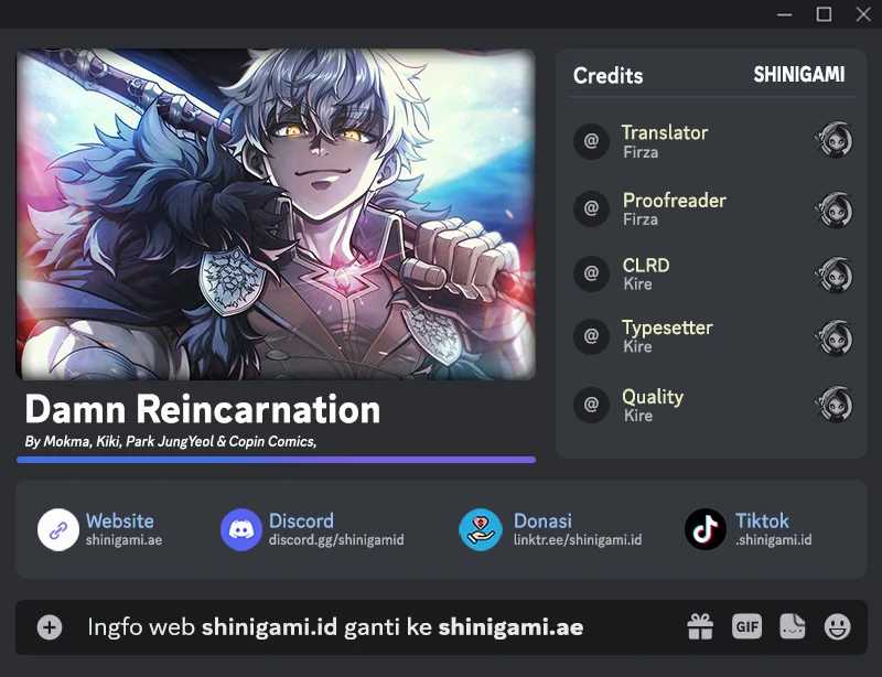 Komik Damn Reincarnation Chapter 69 gambar 1