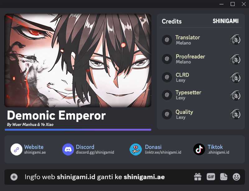 Komik Magic Emperor Chapter 452 gambar 1