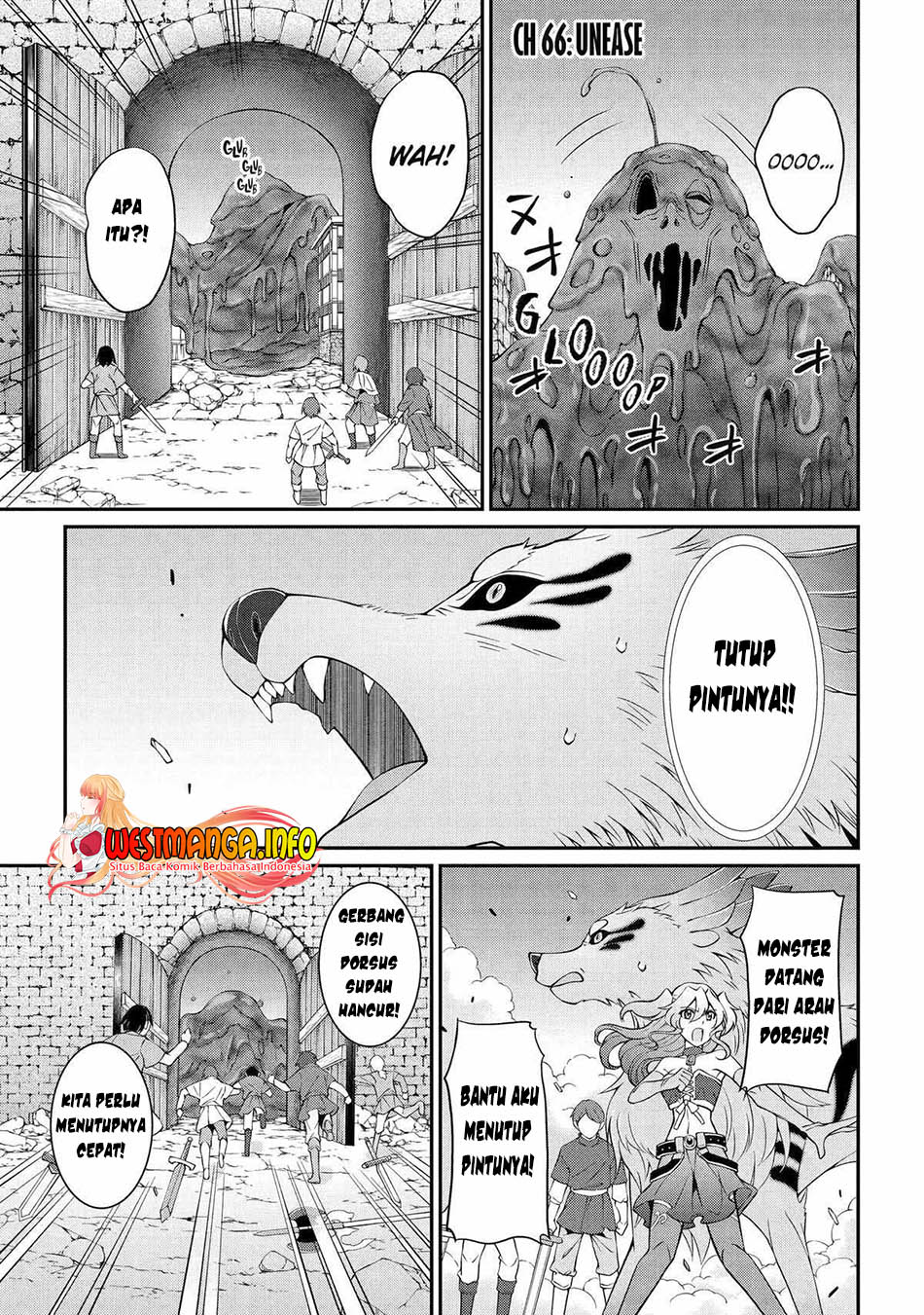 Manga Shikkoku tsukai no saikyo yusha nakama zen’in ni uragira retanode saikyo no mamono Chapter 66 gambar 2
