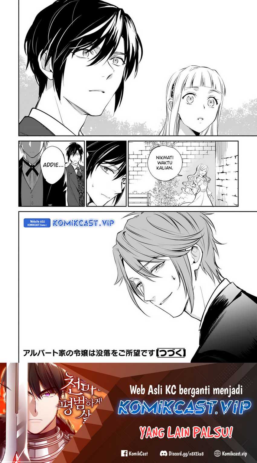 Albert Ke no Reijou wa Botsuraku wo go Shomou desu Chapter 18.2 - Halaman 16
