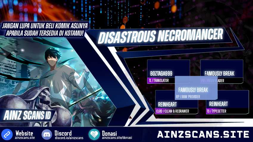 Komik Disastrous Necromancer Chapter 23 gambar 1