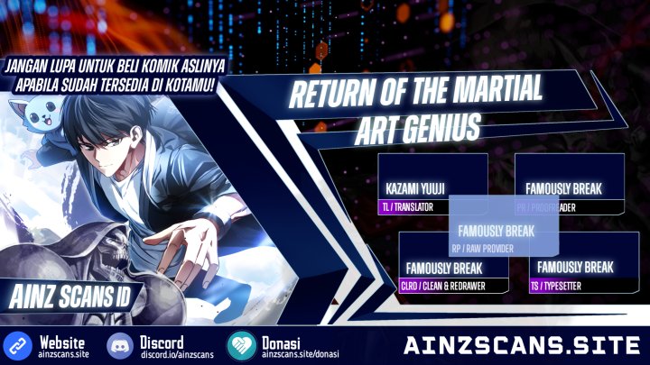 Komik Return Of The Martial Arts Genius Chapter 09 gambar 1