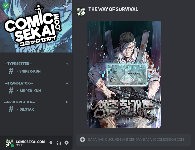 Komik The Way Of Survival Chapter 11 gambar 1