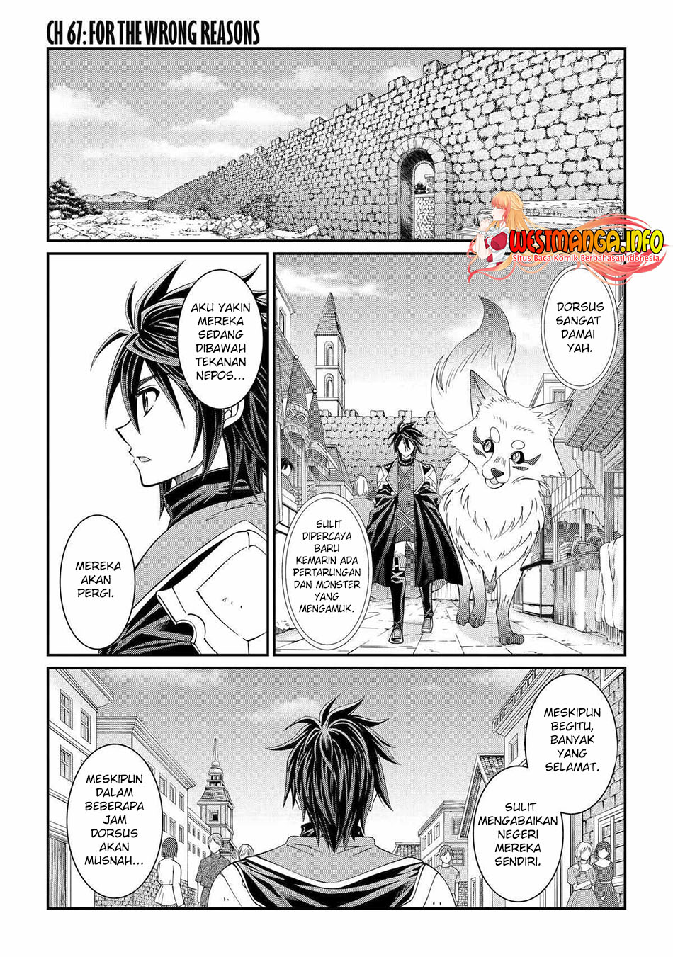 Manga Shikkoku tsukai no saikyo yusha nakama zen’in ni uragira retanode saikyo no mamono Chapter 67 gambar 2