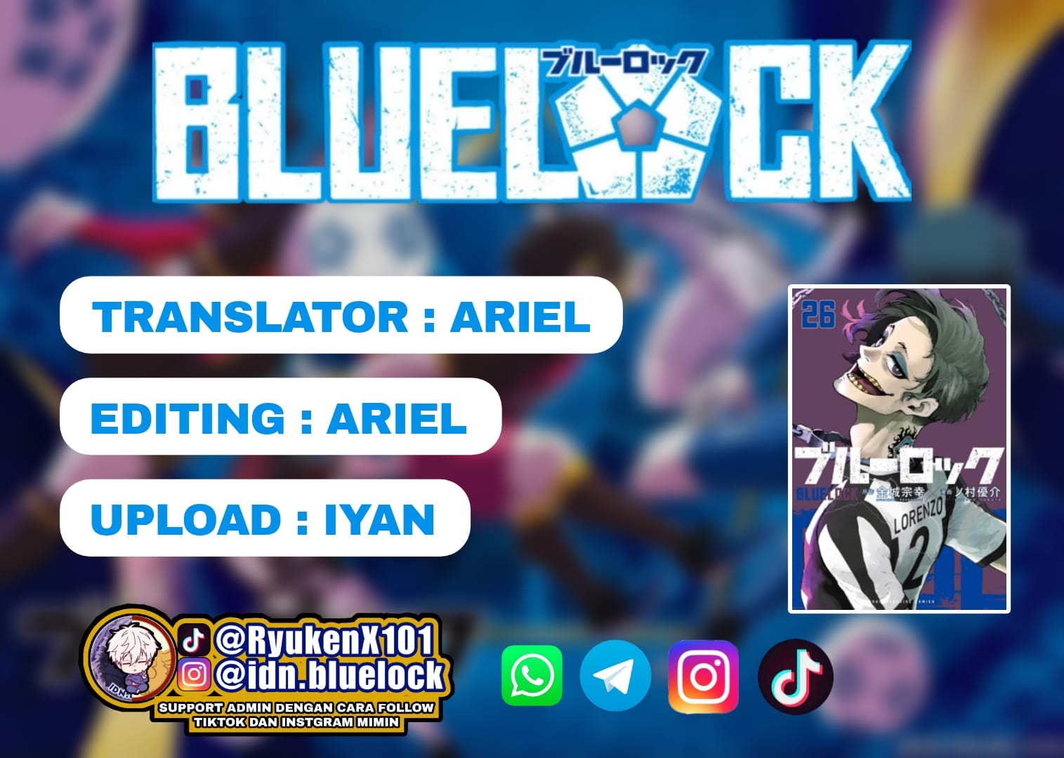 Komik Blue Lock Chapter 235 gambar 1