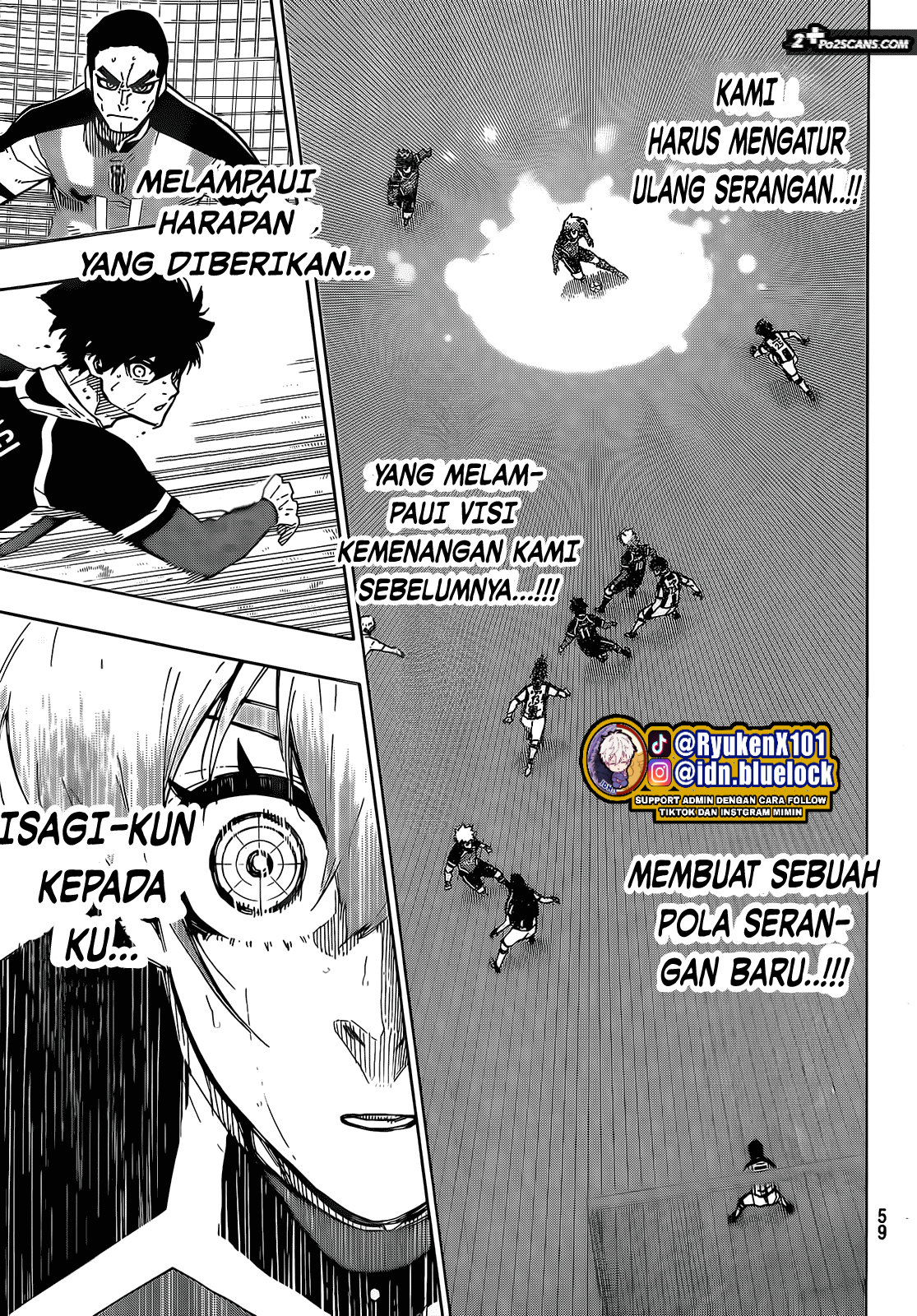 Blue Lock Chapter 235 - Halaman 8