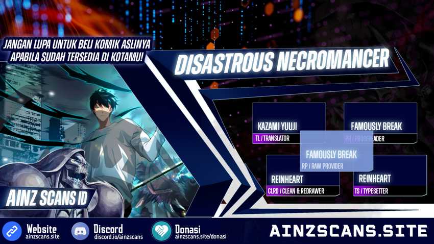 Komik Disastrous Necromancer Chapter 25 gambar 1