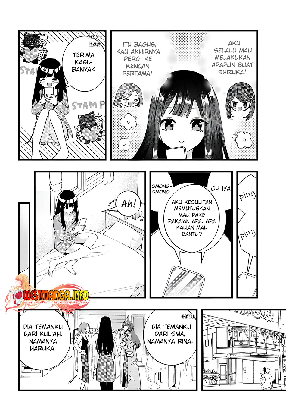 Chiteki de Cool na Kouhai Bijo, Ore no Kai Neko ni naru Chapter 22 - Halaman 4