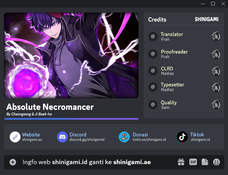 Komik Absolute Necromancer Chapter 34 gambar 1