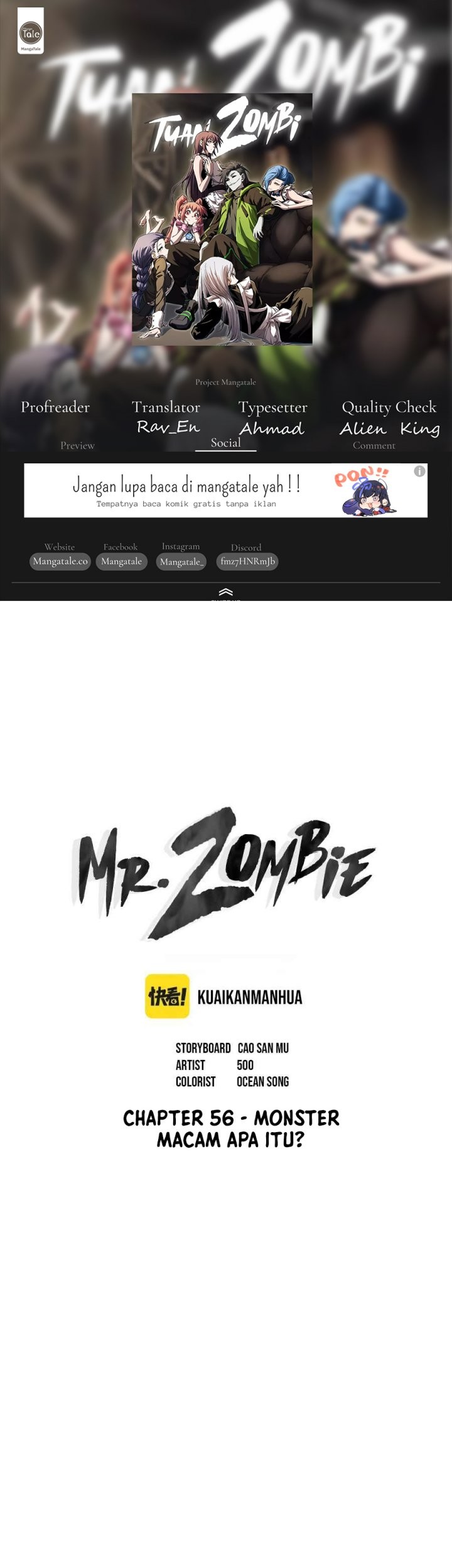 Komik Mr. Zombie Chapter 56 gambar 1