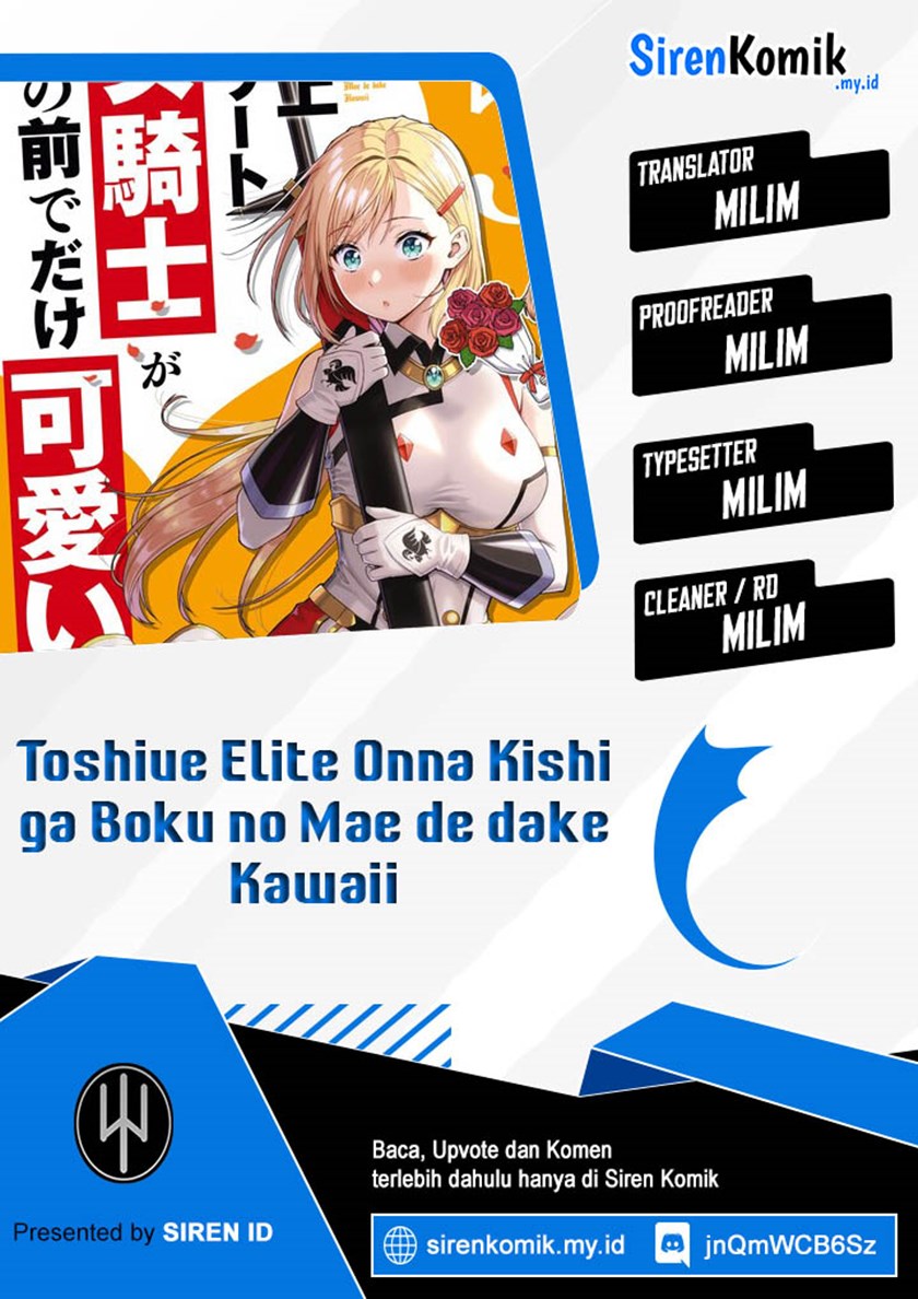 Komik Toshiue elite onna kishi ga boku no mae de dake kawaii Chapter 12.2 gambar 1