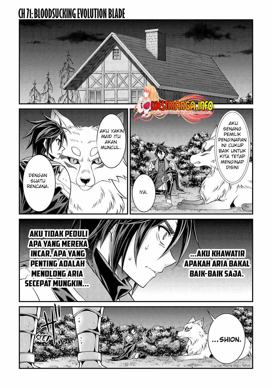 Manga Shikkoku tsukai no saikyo yusha nakama zen’in ni uragira retanode saikyo no mamono Chapter 71 gambar 2