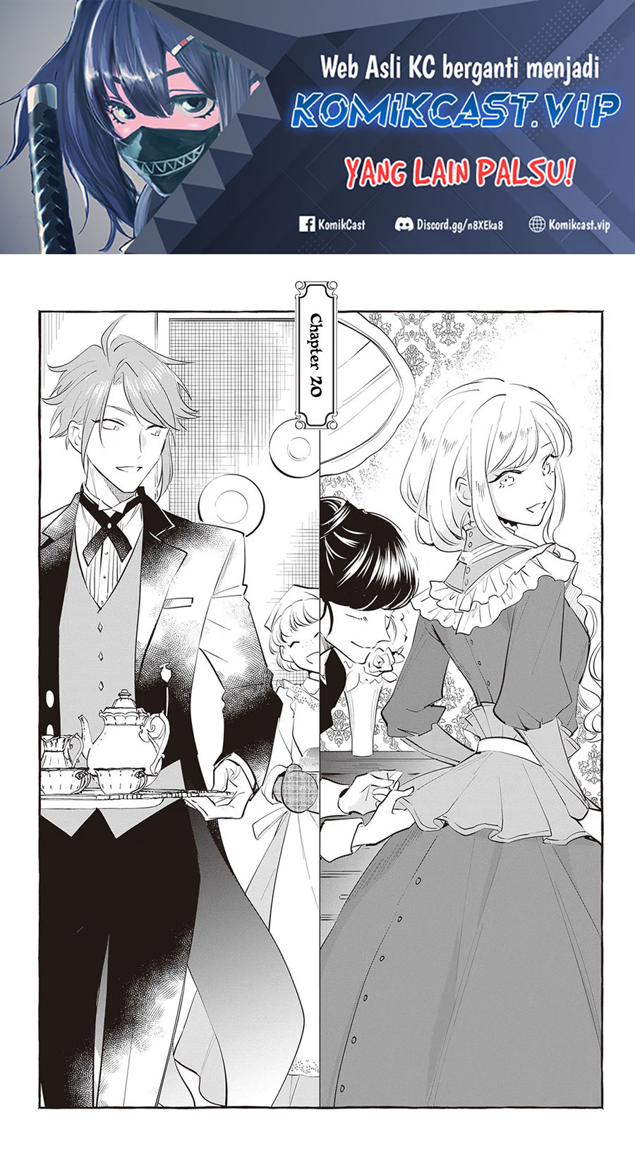 Manga Albert Ke no Reijou wa Botsuraku wo go Shomou desu Chapter 20 gambar 2