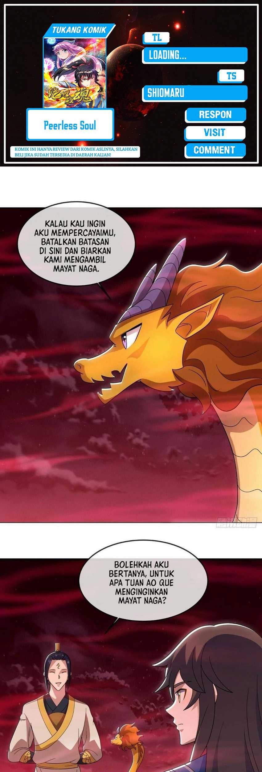 Komik Peerless Soul Chapter 553 gambar 1
