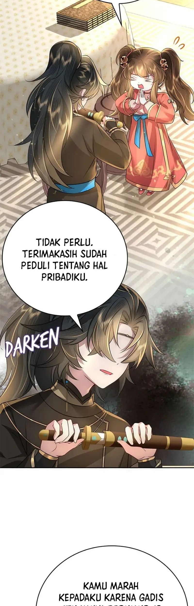 Manhua Surviving as a Tyrant’s Daughter Chapter 57 gambar 2