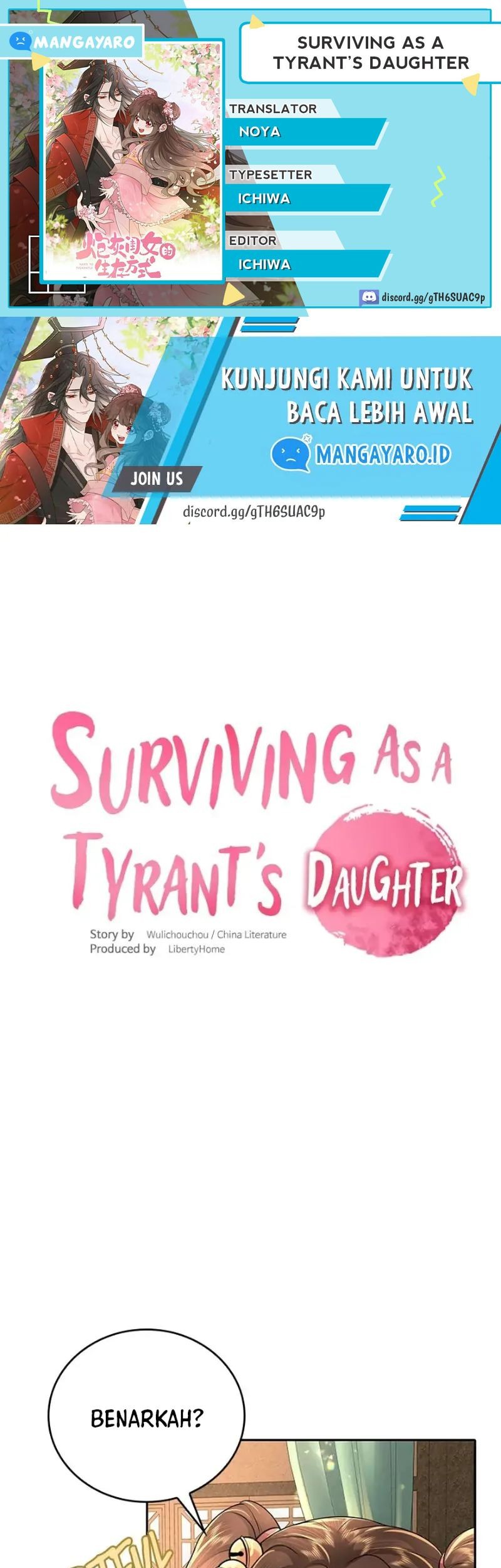 Komik Surviving as a Tyrant’s Daughter Chapter 56 gambar 1