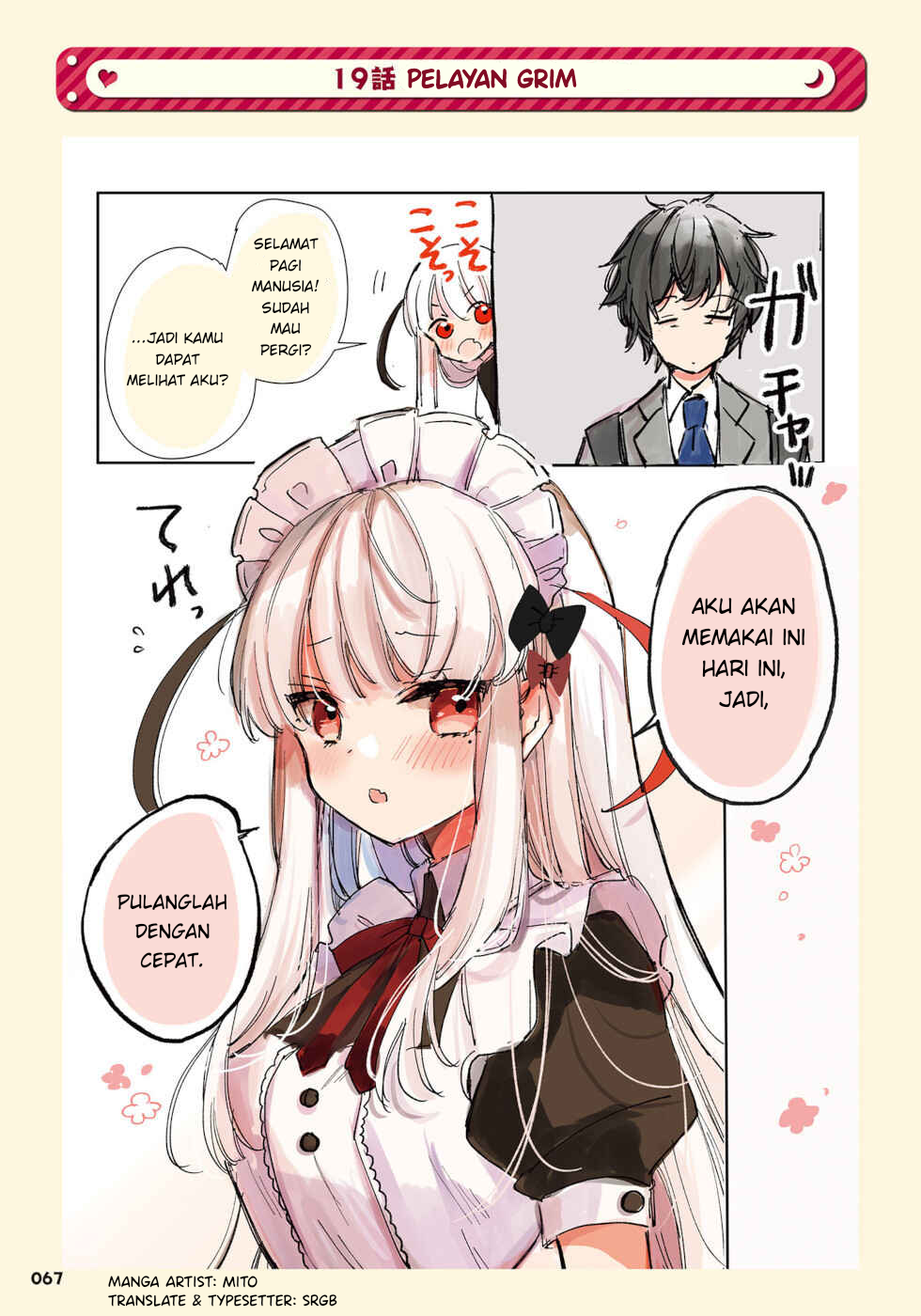 Komik The Grim Reaper Falls in Love With a Human Chapter 19 gambar 1